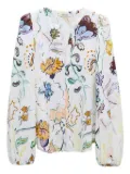 Dorothee Schumacher printed linen blouse - White