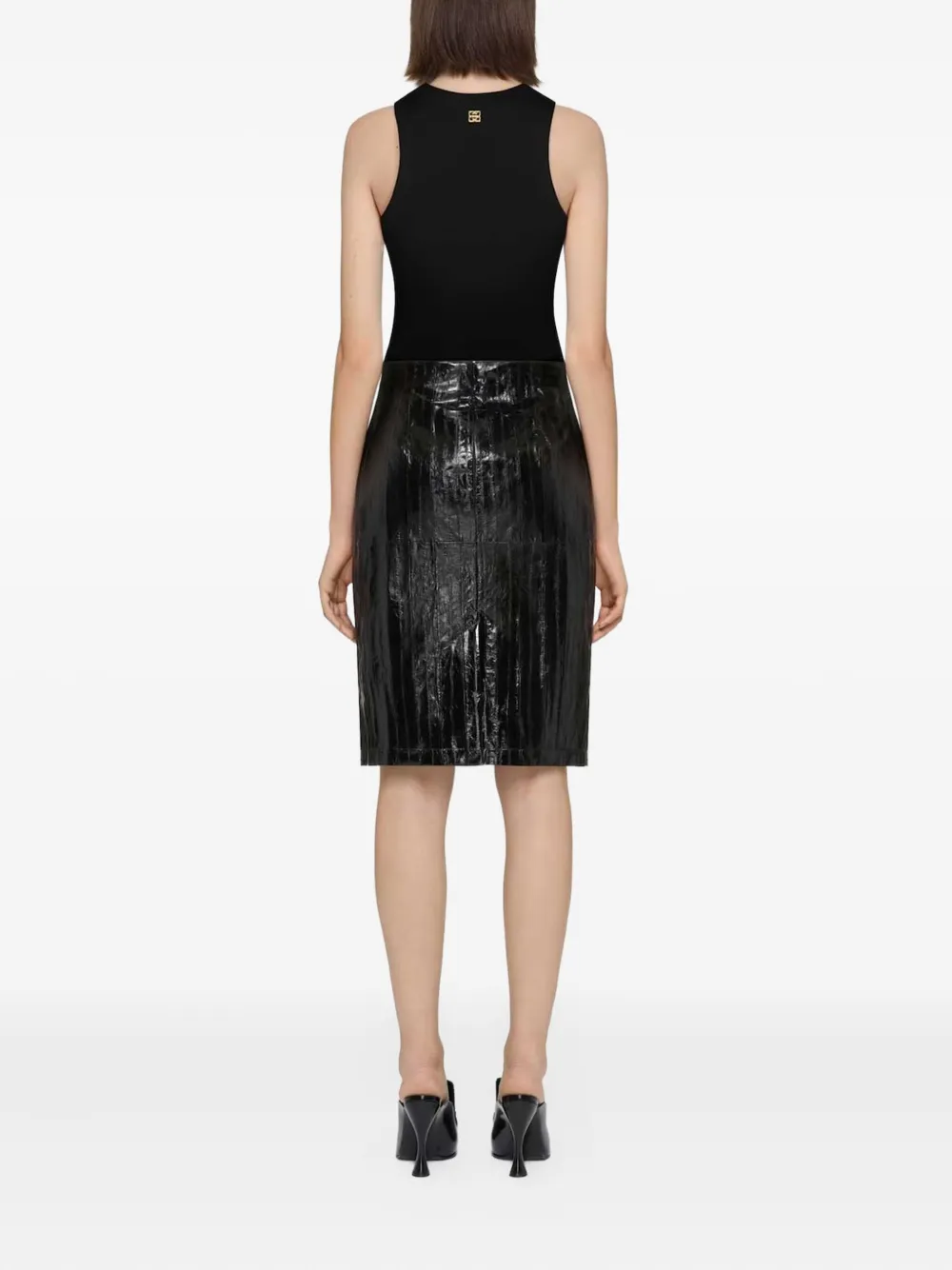 Givenchy Top met veters en bandjes Zwart