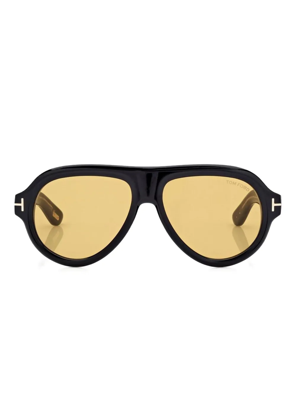 TOM FORD Eyewear Icon zonnebril met piloten montuur Zwart