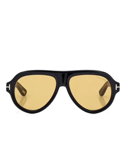 TOM FORD Eyewear Occhiali da sole Icon con montatura stile pilota