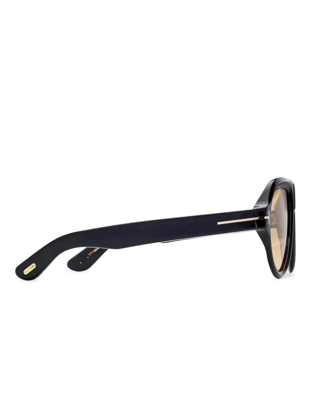 TOM FORD Eyewear Icon zonnebril met piloten montuur Zwart
