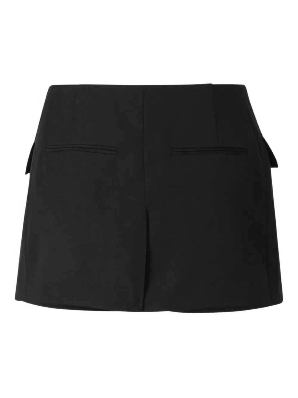 Balmain Wollen mini-rok - Zwart
