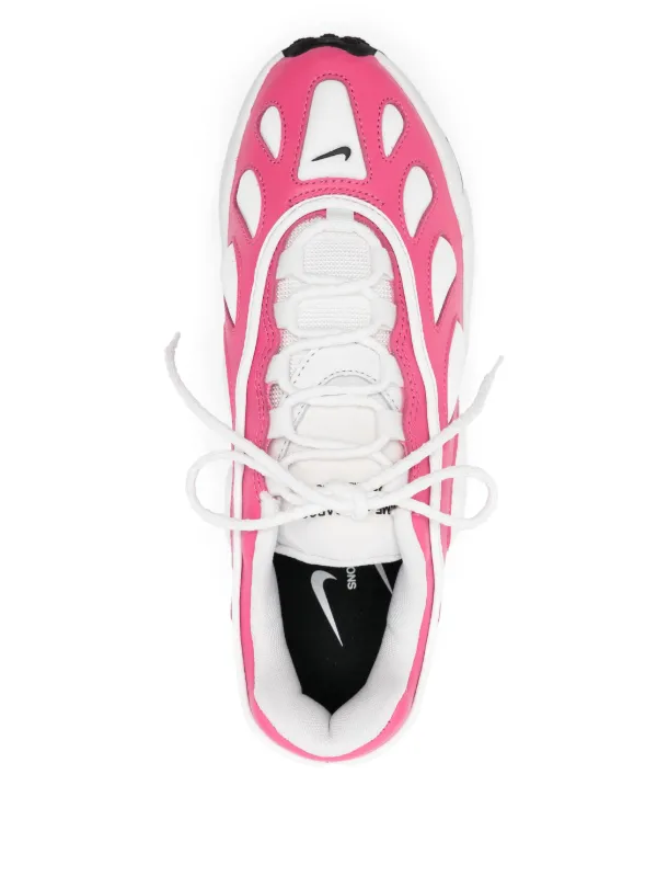 Comme Des Garçons x Nike ロゴ スニーカー | ホワイト | FARFETCH JP