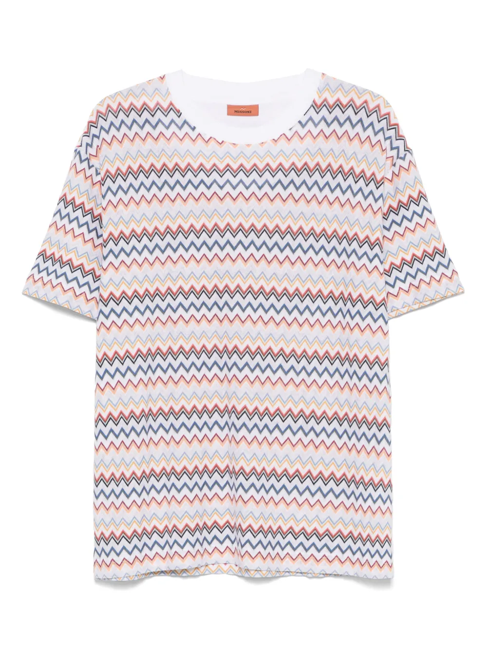 Missoni playera con motivo en zigzag | blanco | Image 1