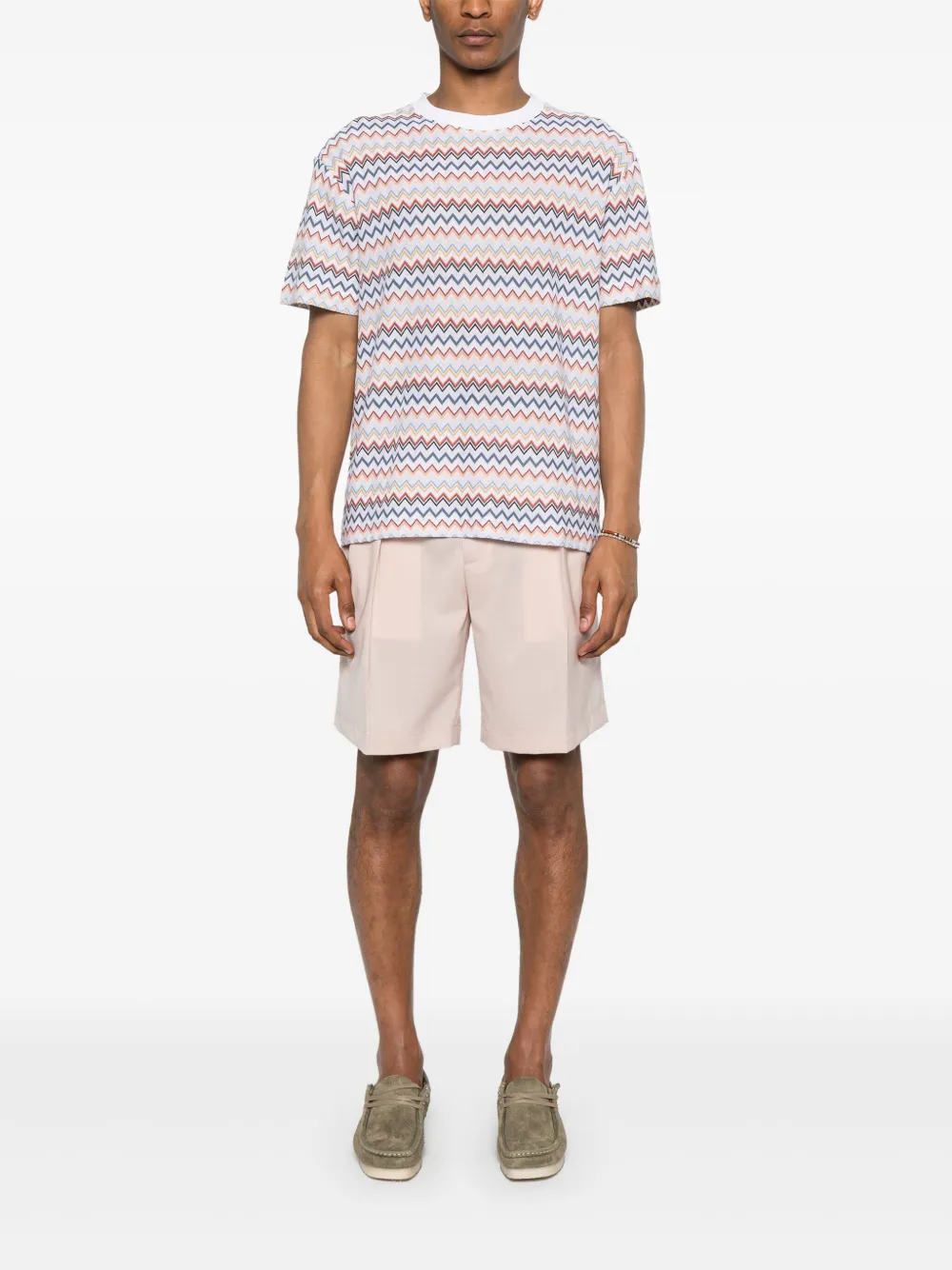 Missoni Zigzag T-shirt - Wit