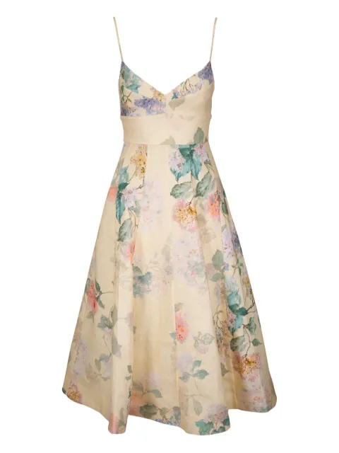 ZIMMERMANN floral-print dress