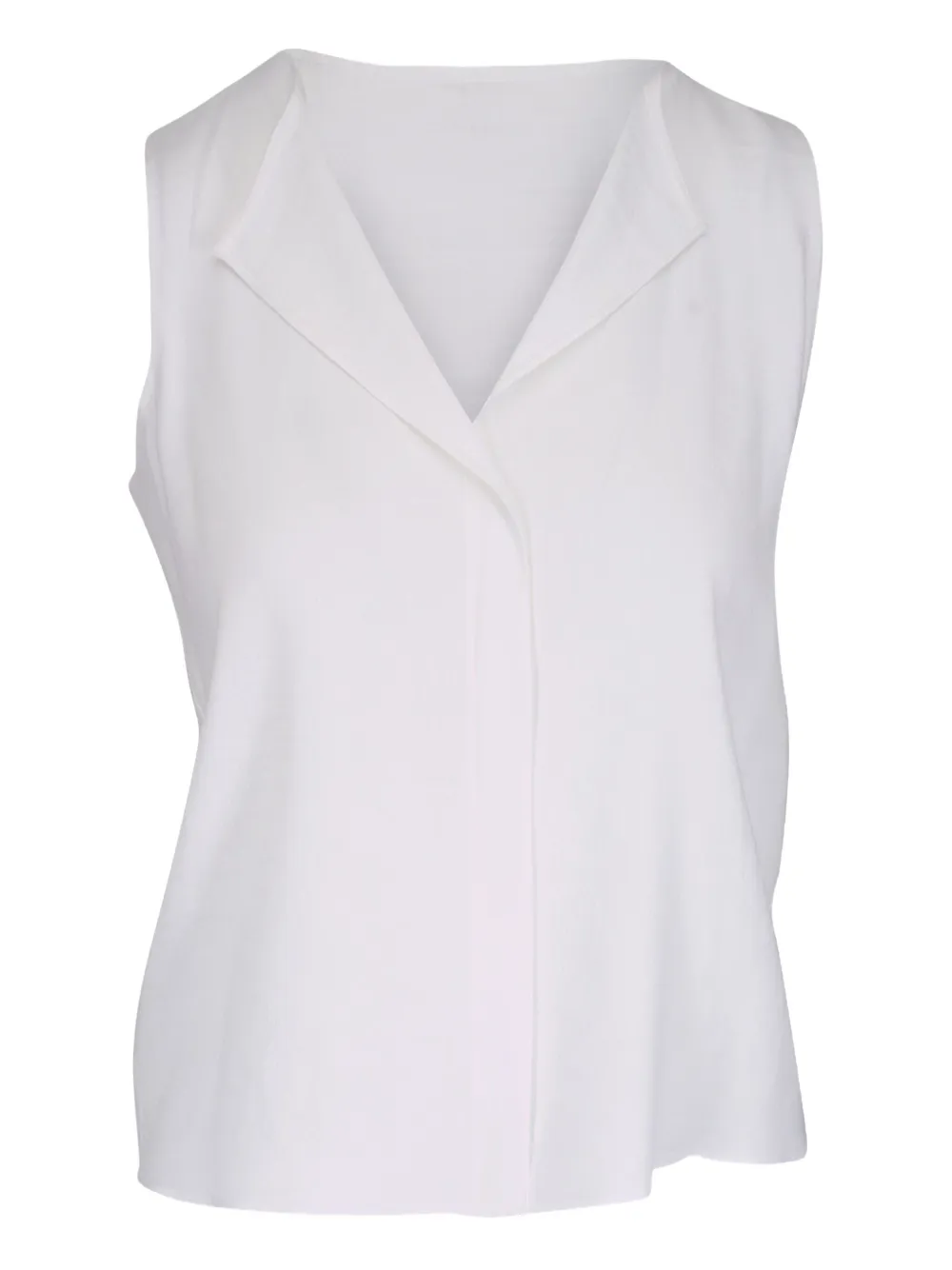 Peter Cohen Asymmetric-collar Sleeveless Top