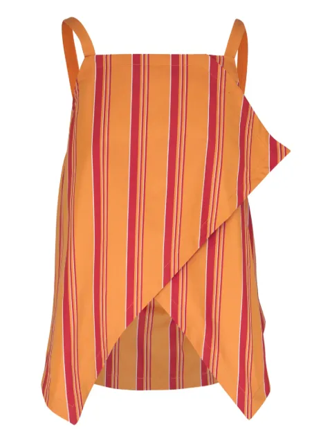 Odeeh asymmetric striped top