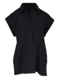 BOGNER half-button shirt - Black