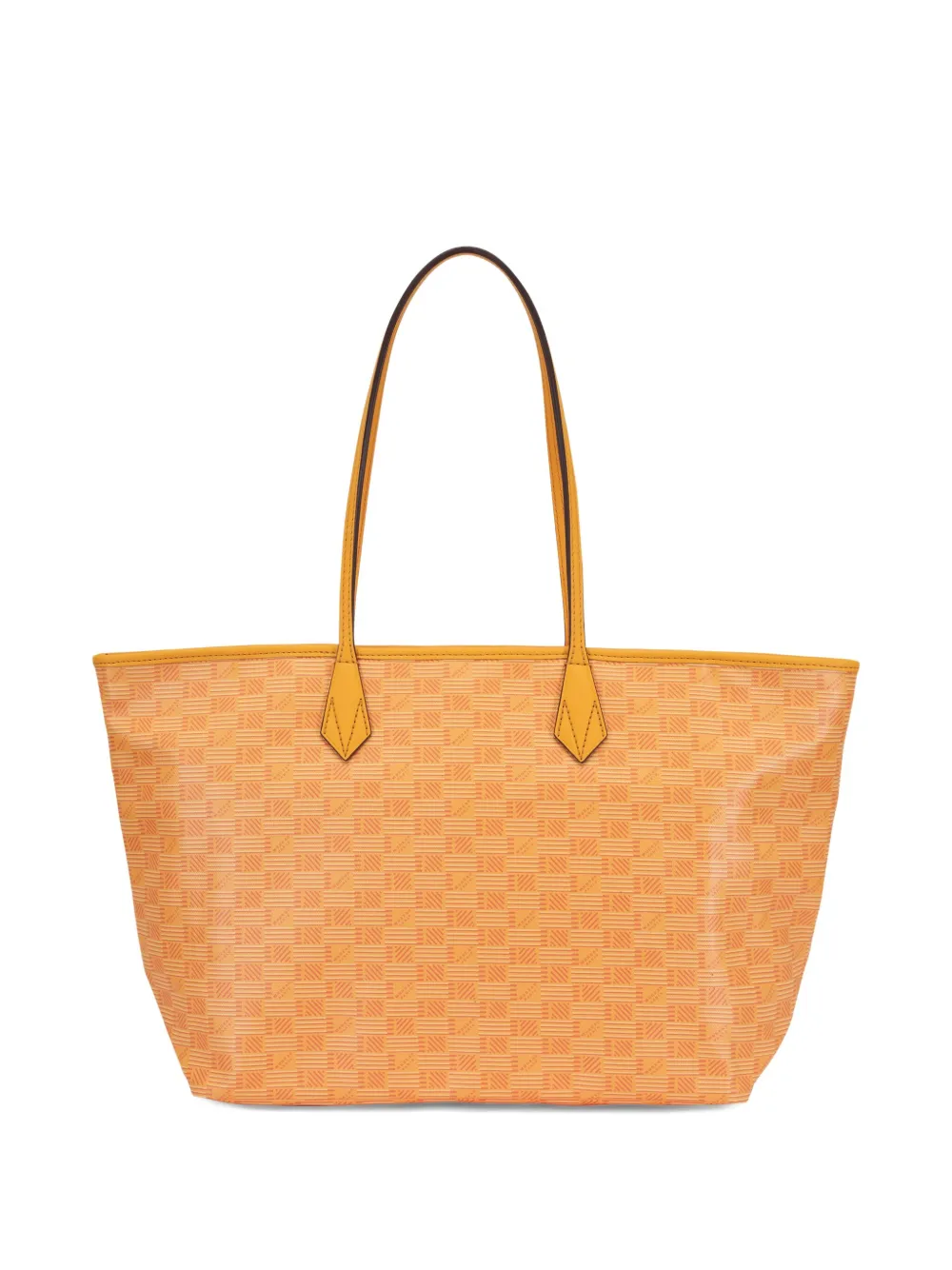 Moreau Shopper met monogram-print - Oranje