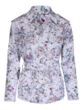 Libertine floral-print jacket - White