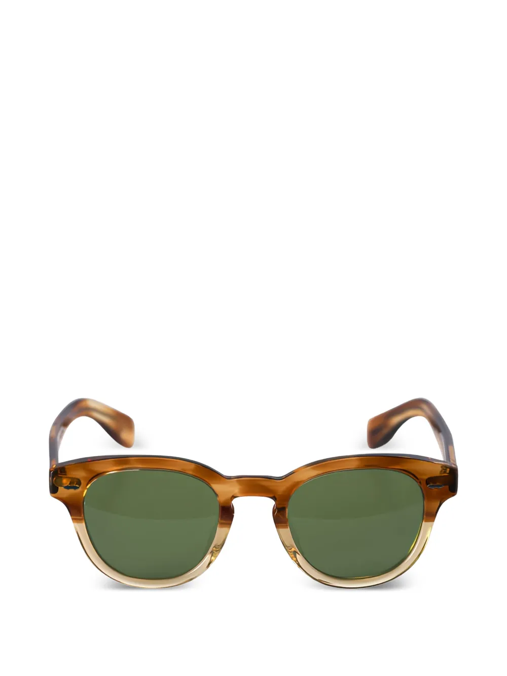 Oliver Peoples Occhiali da sole tondi - Marrone