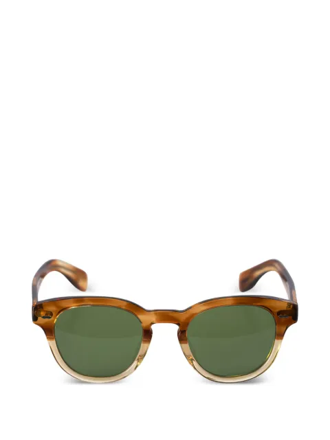 Oliver Peoples Sonnenbrille mit rundem Gestell
