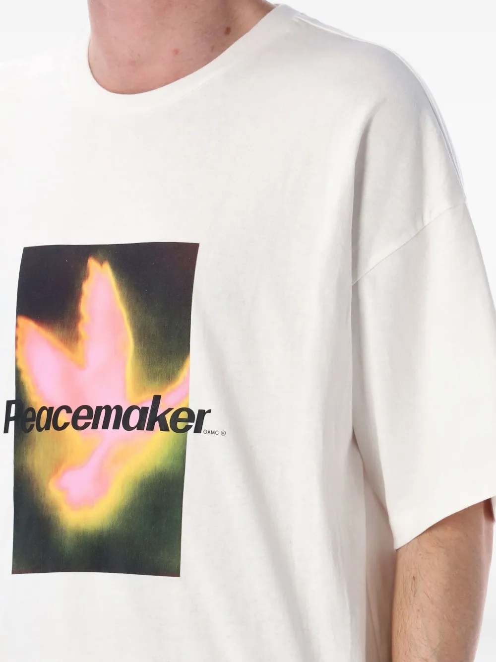 Peacemaker Oamc Peacemaker Bird T-shirt Wit
