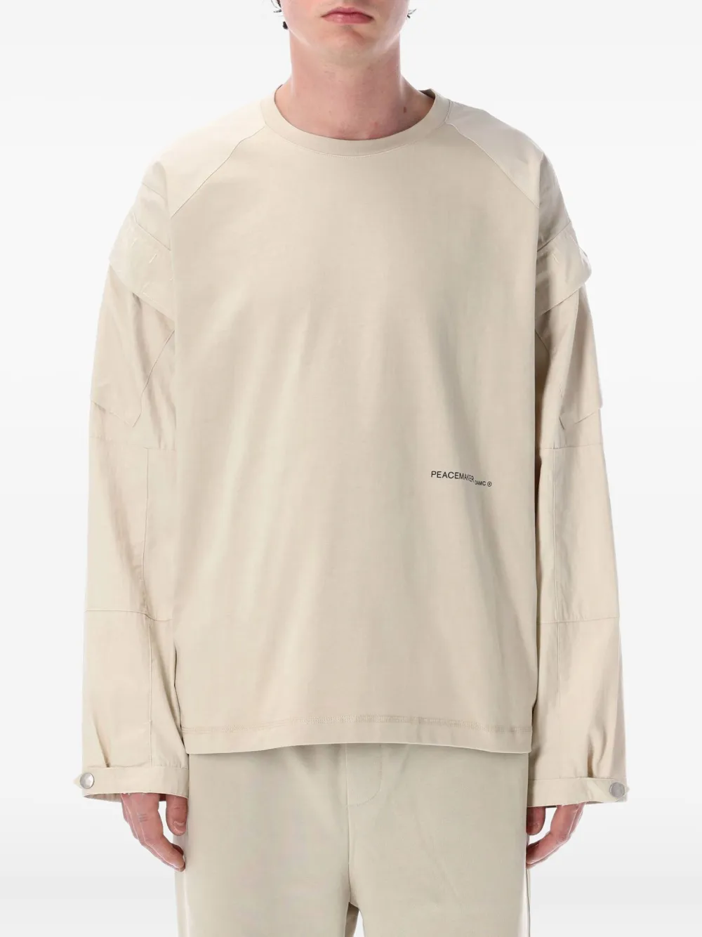 Peacemaker Oamc long-sleeve T-shirt | Neutrals | Image 1