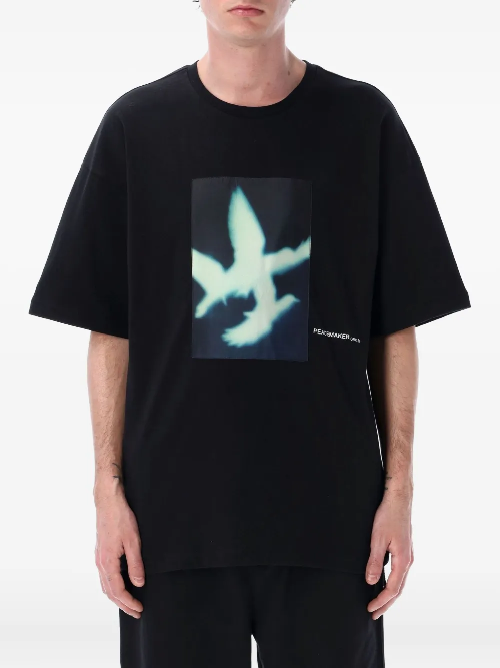 Peacemaker Oamc Dart T-shirt Zwart