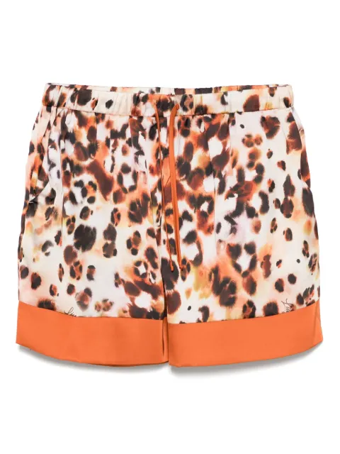 LIU JO printed satin shorts