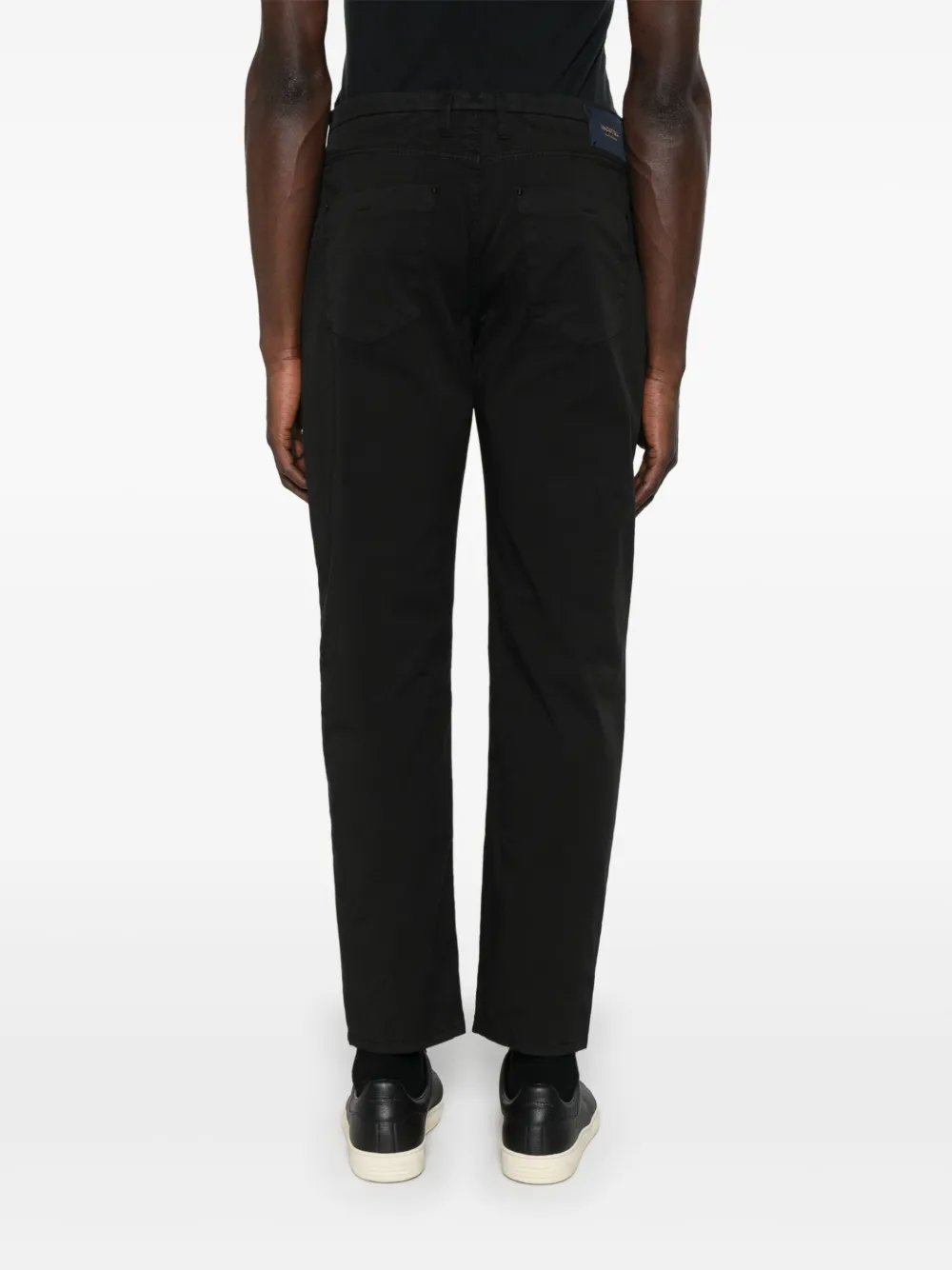 Incotex Straight broek Zwart