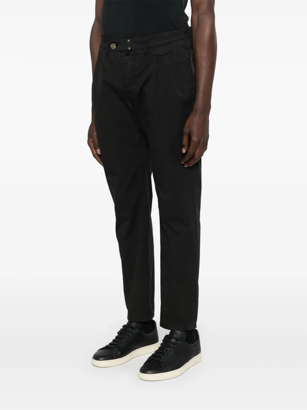 Incotex Straight broek Zwart