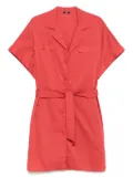 LIU JO shirt-style mini dress - Red