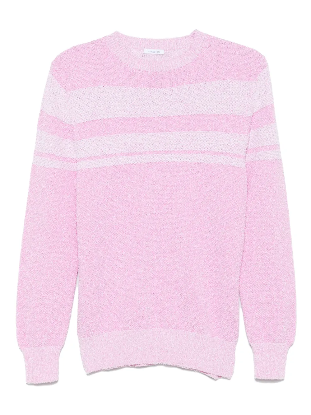 Malo Trui met streepdetail Roze