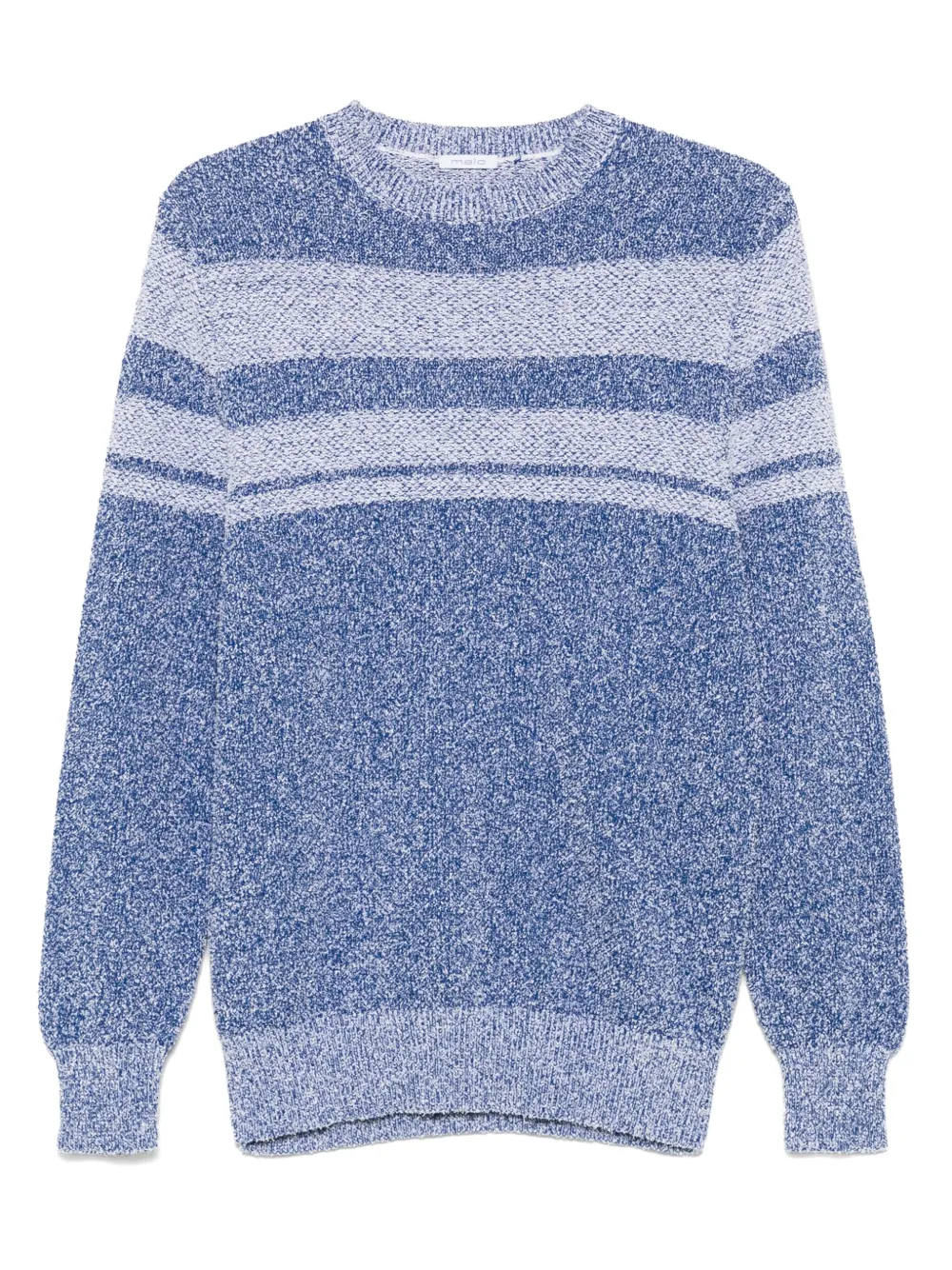 Malo Trui met streepdetail Blauw