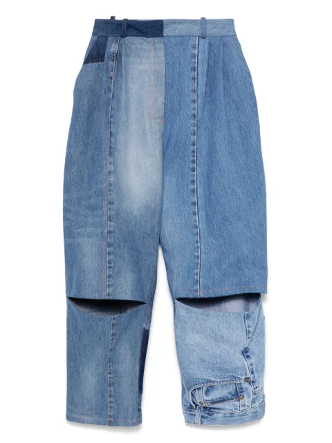 A.W.A.K.E. Mode cut-out detail jeans