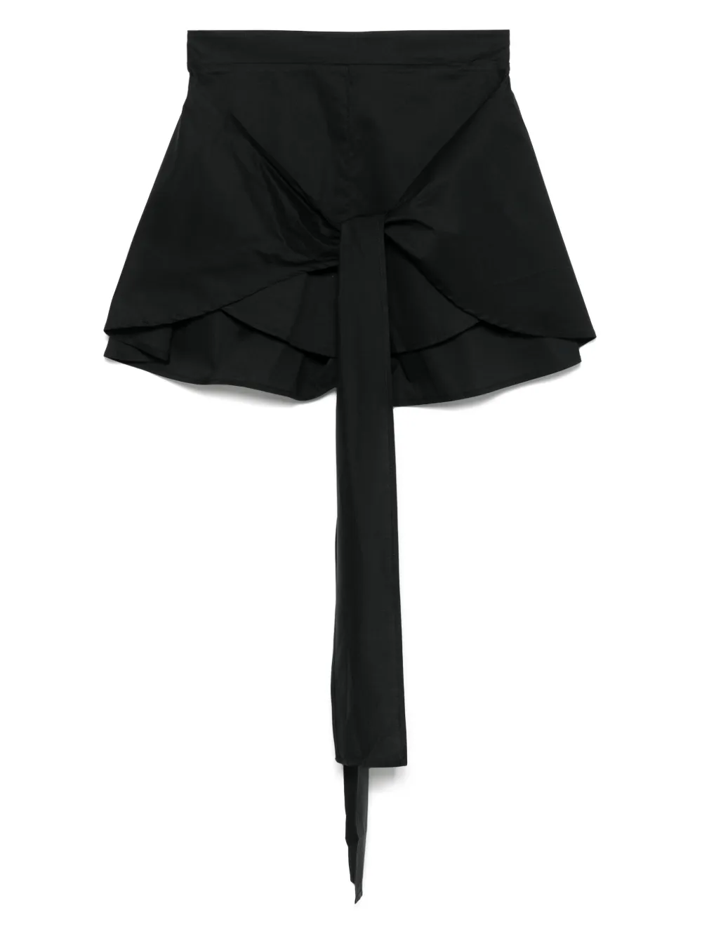 LIU JO shorts con panel drapeado | negro | Image 1