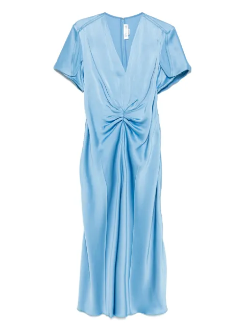 Victoria Beckham gathered-waist maxi dress