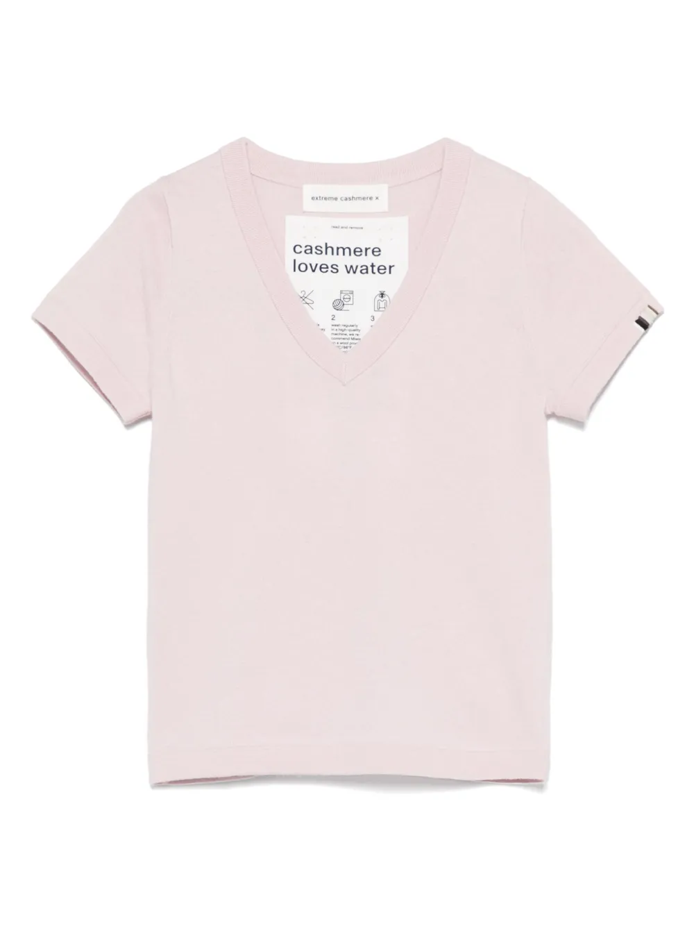 Extreme cashmere N°404 Vicky T-shirt Roze