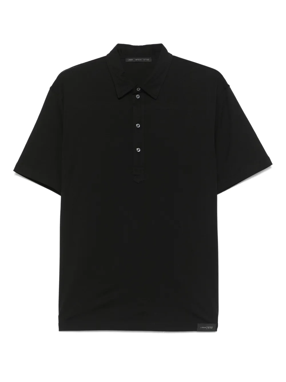 Low Brand playera tipo polo | negro | Image 1