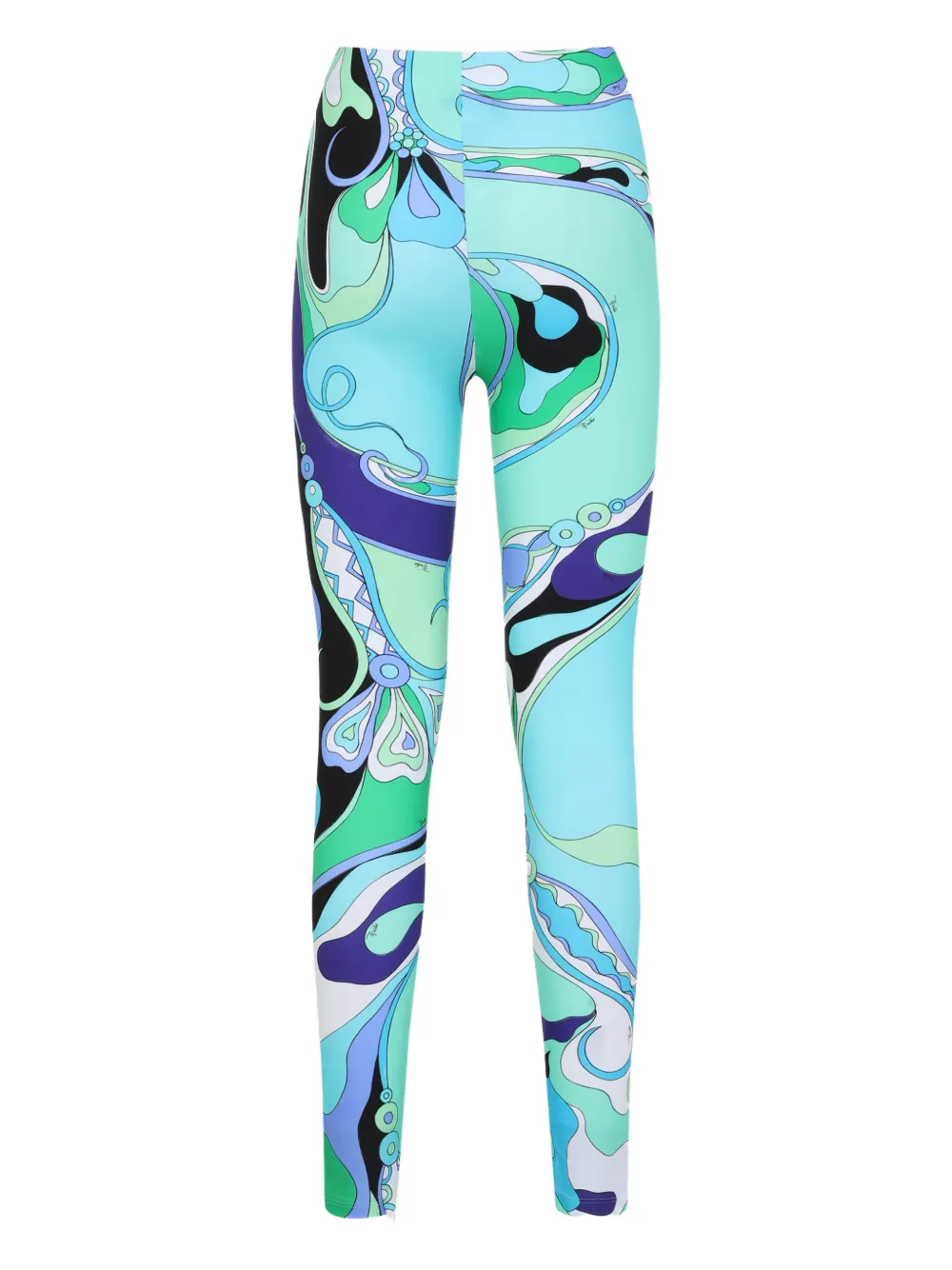 PUCCI Legging met print - Blauw