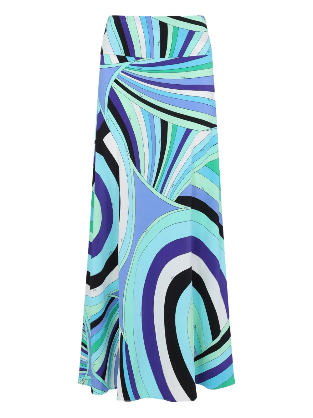 PUCCI abstract-print skirt | Blue | Image 1