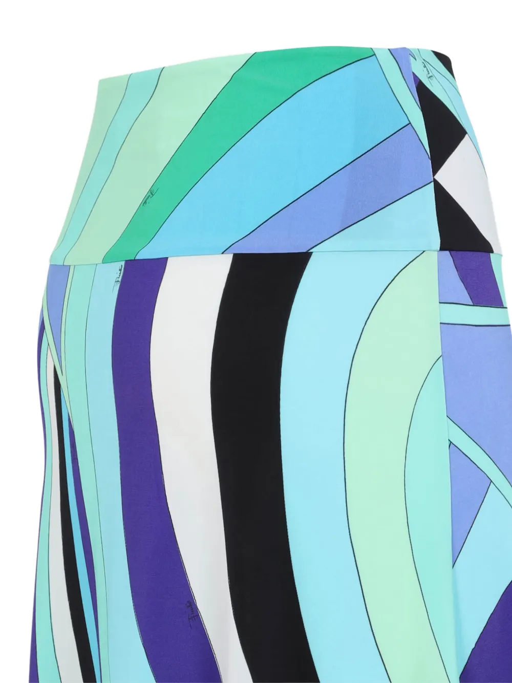 PUCCI ABSTRACT-PRINT SKIRT