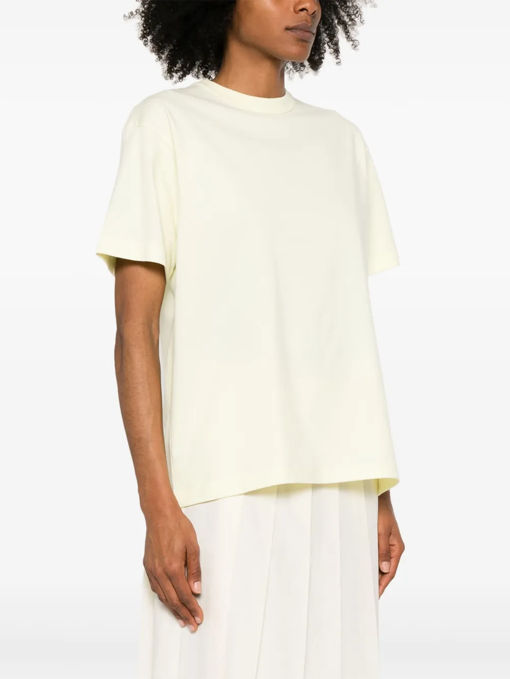 Issey Miyake Katoenen T-shirt Geel