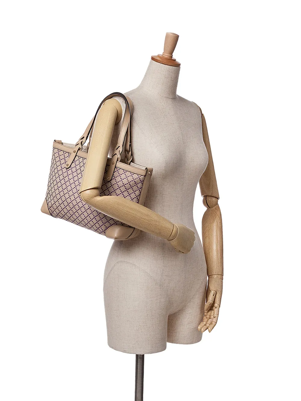 Gucci Pre-Owned Borsa tote Diamante Craft in tela 2016 a oggi | Image 7