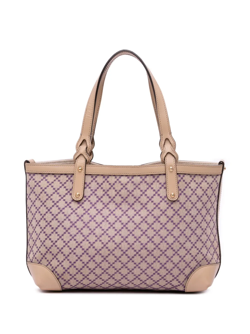 Gucci Pre-Owned Borsa tote Diamante Craft in tela 2016 a oggi | marrone | Image 1