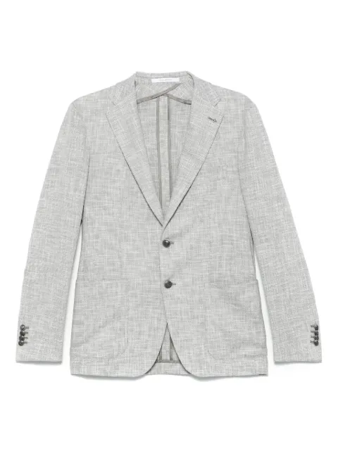 Tagliatore mélange-effect blazer