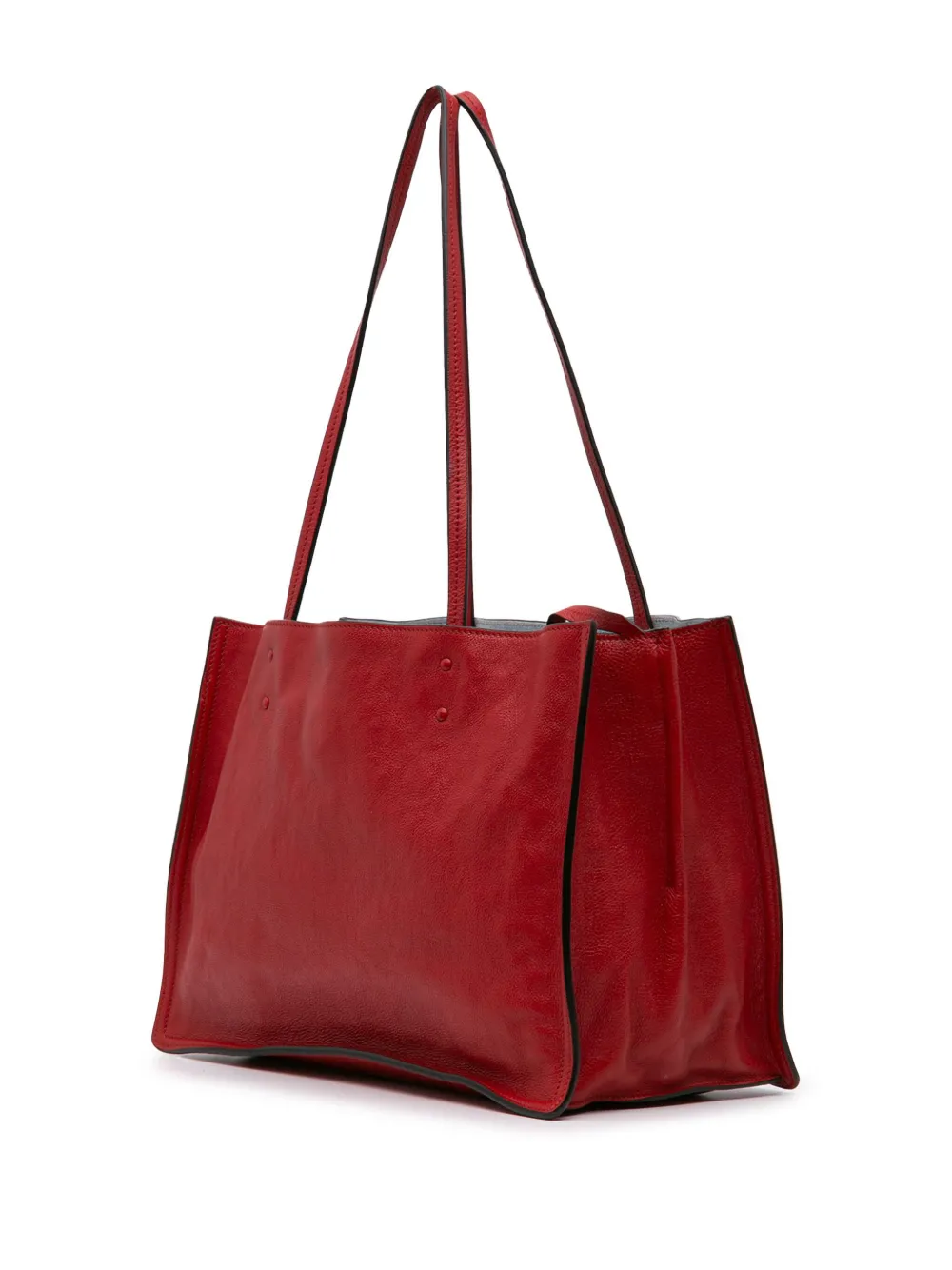 Prada Pre-Owned 2010-2024 Glace Calf Etiquette tote bag | Bags | Image 2