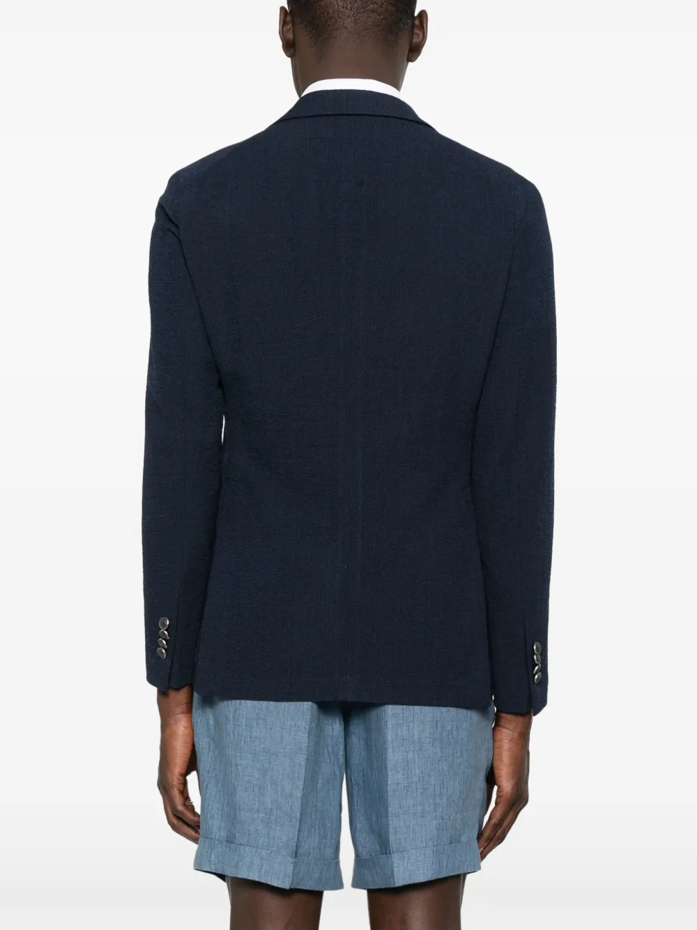Tagliatore Blazer met textuur Blauw