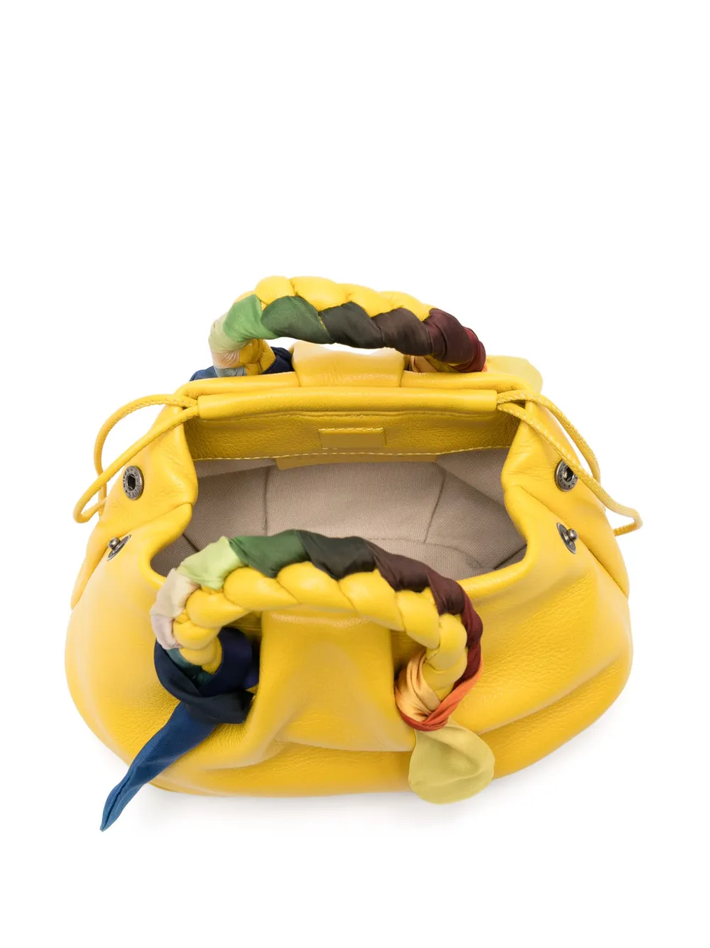 Hereu Bombon Foulard shopper Geel