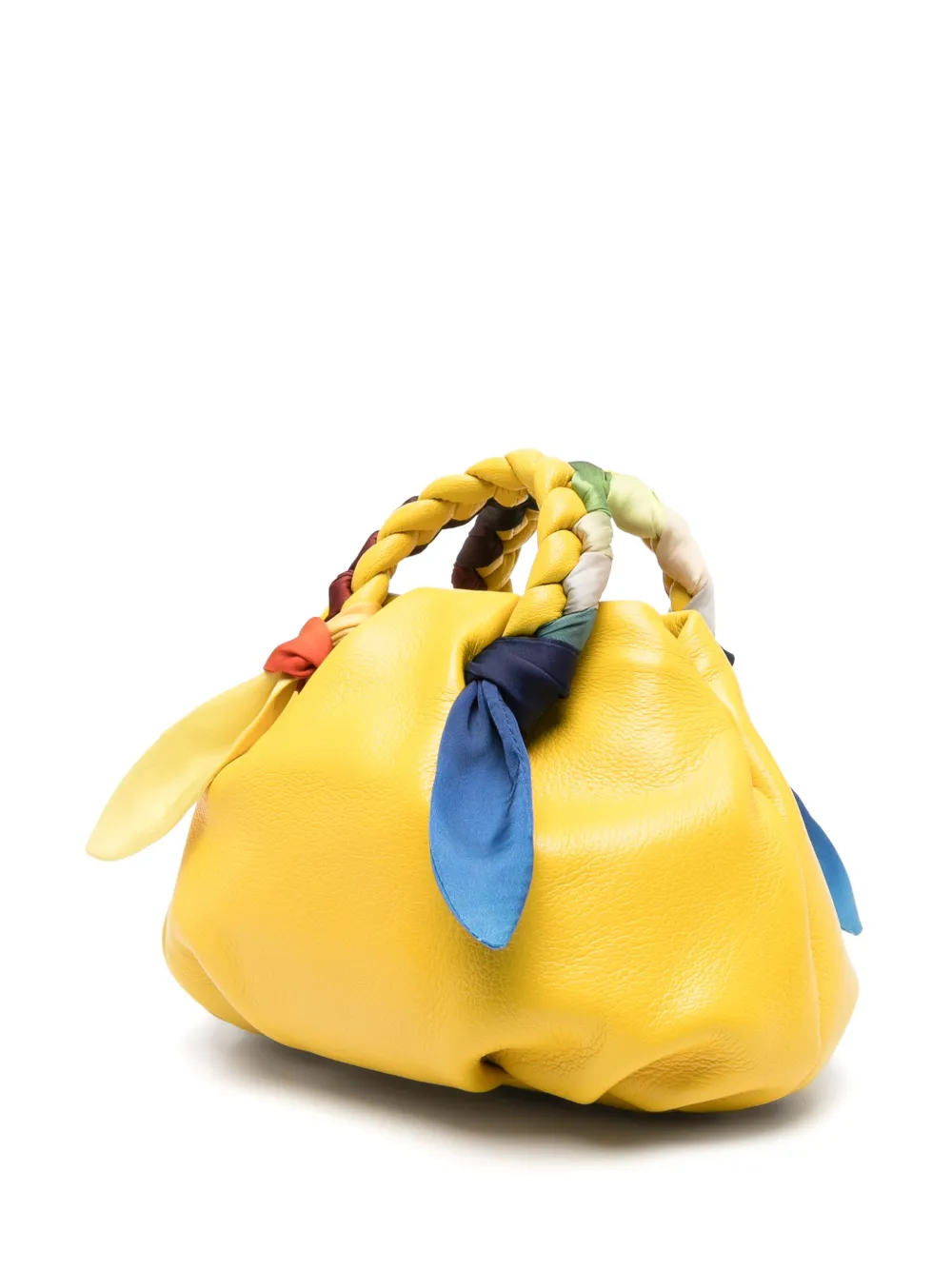 Hereu Bombon Foulard shopper Geel