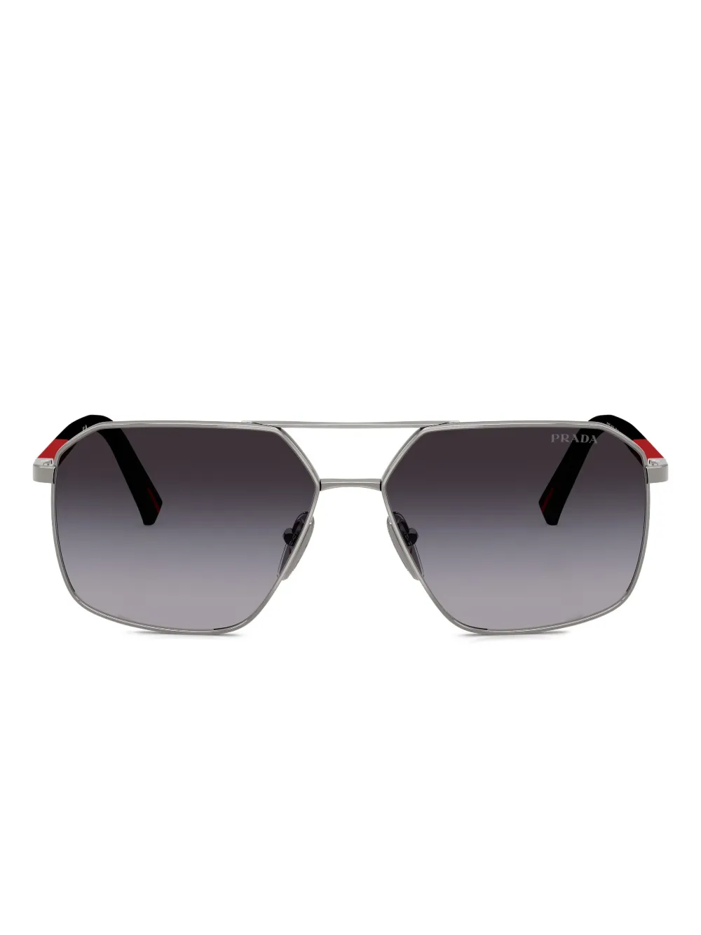 Prada Linea Rossa pilot-frame sunglasses | gris | Image 1