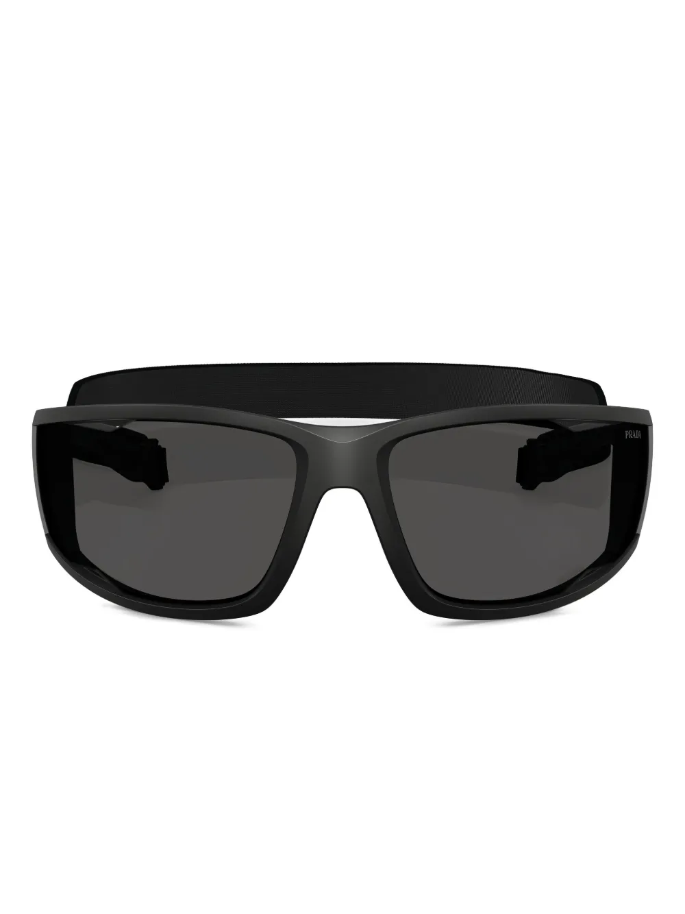 Prada Linea Rossa rectangle-frame sunglasses | negro | Image 1