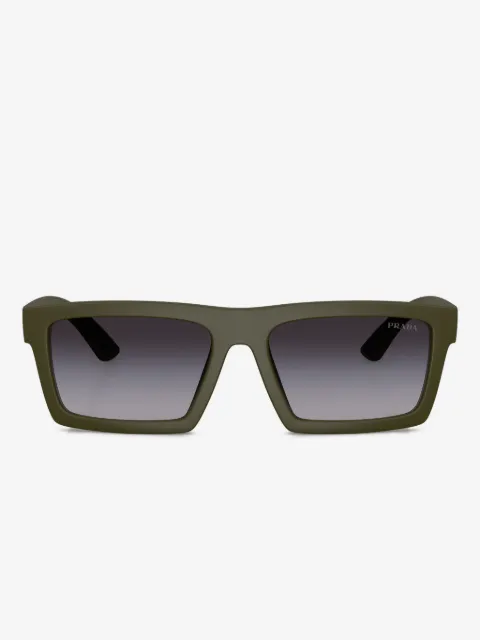 Prada Linea Rossa Sonnenbrille mit eckigem Gestell