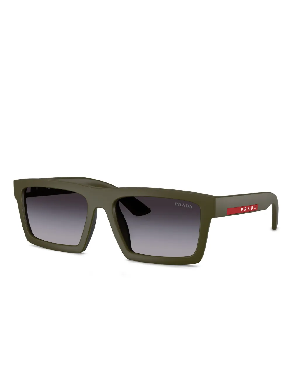 Prada Linea Rossa rectangle-frame sunglasses | Image 2