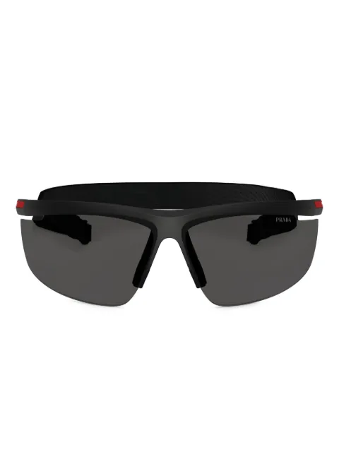 Prada Linea Rossa shield-frame sunglasses