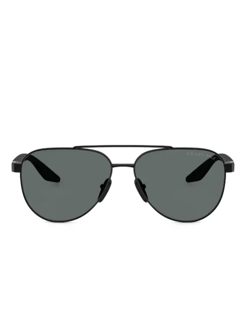 Prada Linea Rossa pilot-frame sunglasses