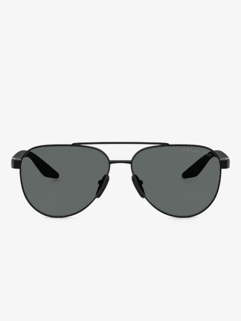 Prada Linea Rossa pilot-frame sunglasses