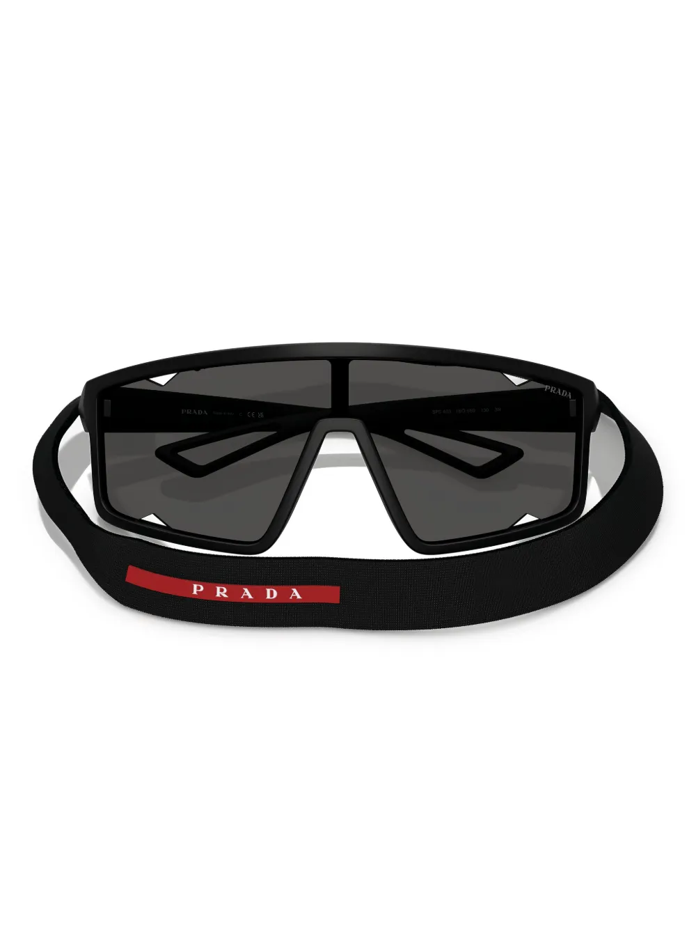 Prada Ps A03s 141mm Rectangular Sunglasses